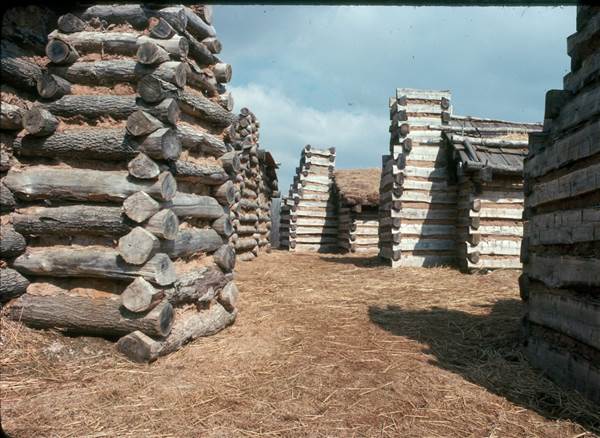 Image of Huts in the Summer